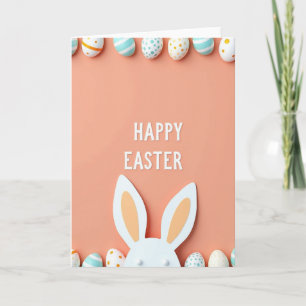 Striped Egg Holiday Card