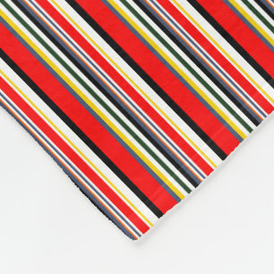 Striped Fleece Blanket