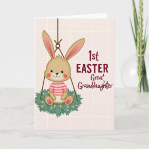 Striped Friend Easter Card