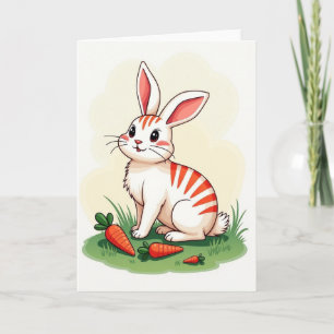 Striped Friend Happy Day Card