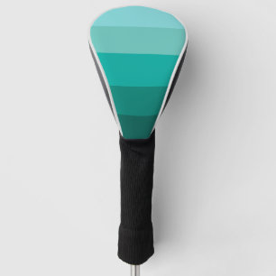 Striped Green Colours  Golf Head Cover