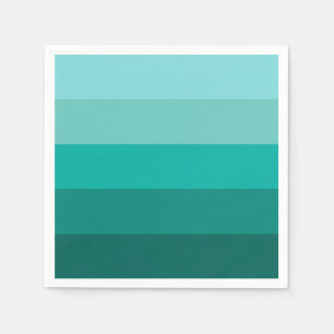 Striped Green Colours Napkin