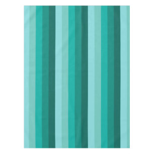 Striped Green Colours Tablecloth