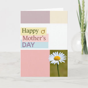 Striped Greeting Card