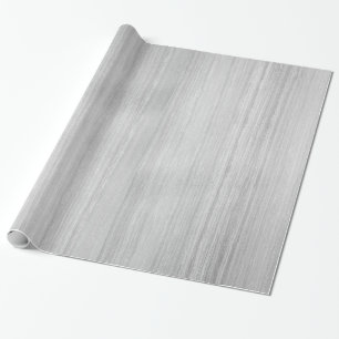 Striped Grey Granite Wrapping Paper