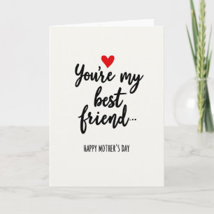 Striped Heartfelt Message Card