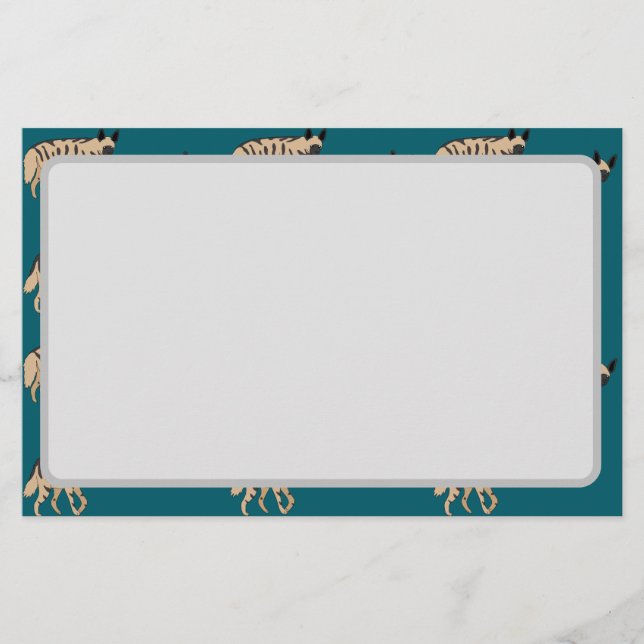Striped Hyenas Stationery (Front)