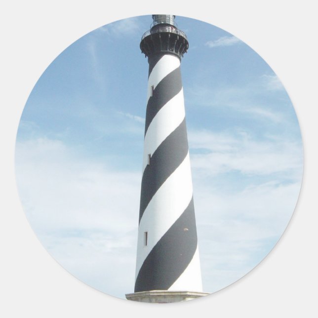 Striped Lighthouse Stickers (Front)