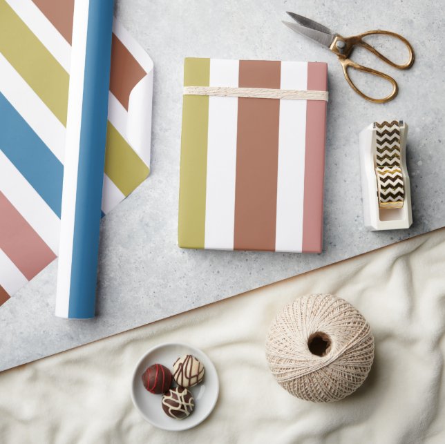 Striped Lines  Wrapping Paper (Crafts)