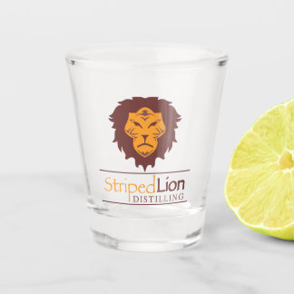 Striped Lion Shot Glass