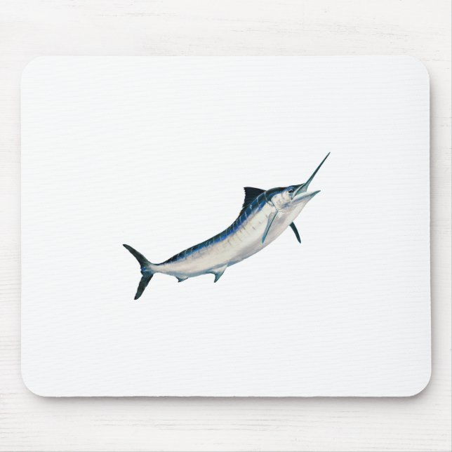 Striped Marlin Mouse Mat (Front)