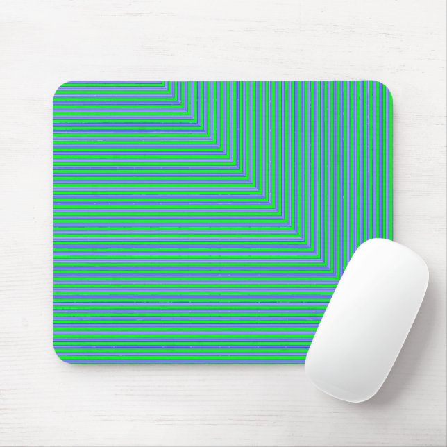 Striped...... Mouse Mat (With Mouse)