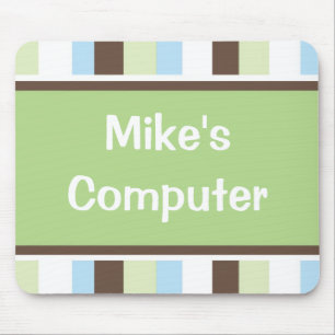 Striped Mouse pad