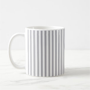 Striped mug grey