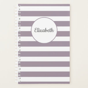 Striped Name Planner