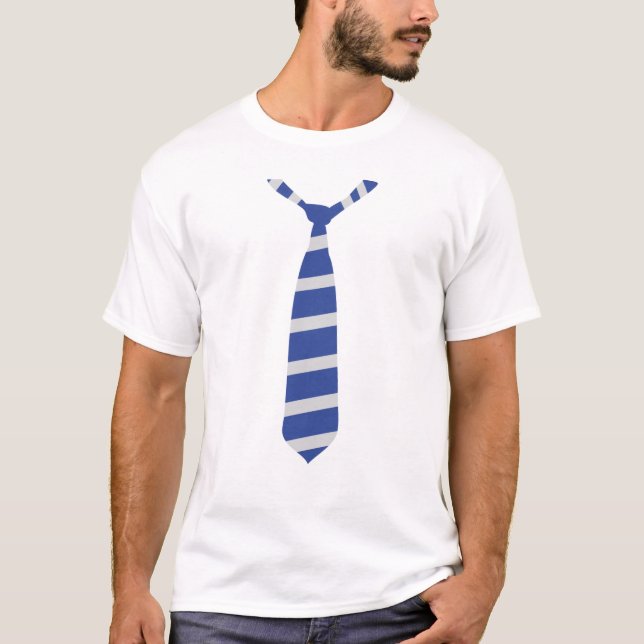 striped nektie - tie T-Shirt (Front)
