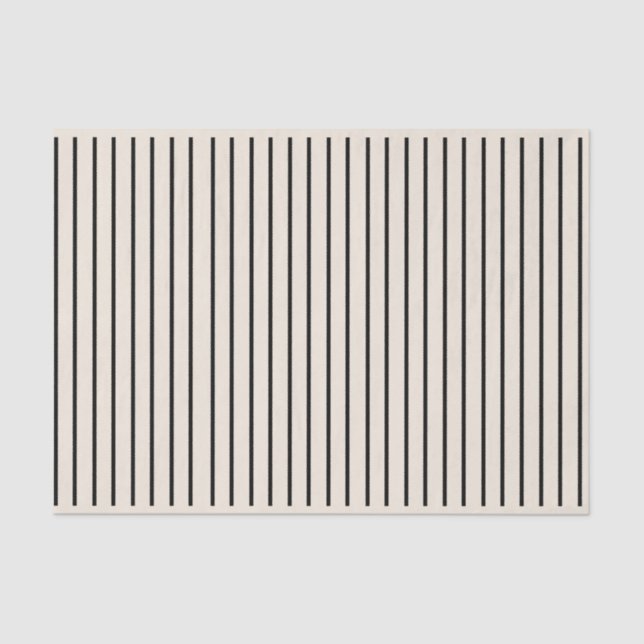 Striped Neutral Tissue Paper (Front)