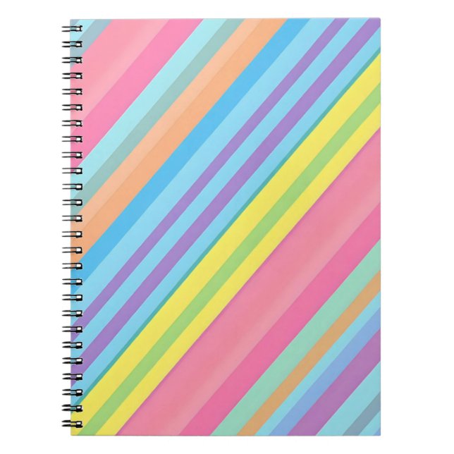 striped notebook  (Front)