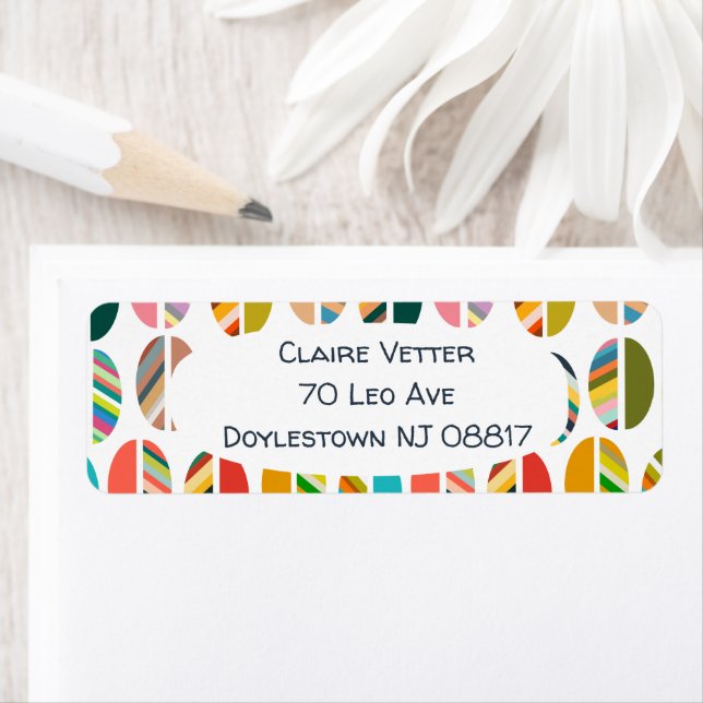 Striped Oval Halves  (Insitu)