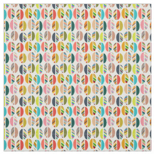 Striped Oval Halves  Fabric