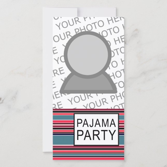 striped pajama party (Front)