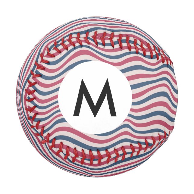 Striped pattern 2 baseball (Front Left)