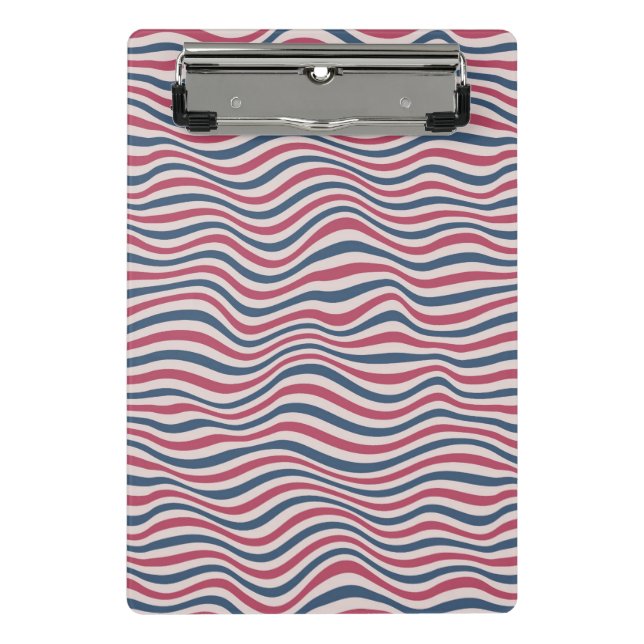 Striped pattern 2 mini clipboard (Front)