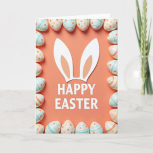 Striped Pattern Holiday Card