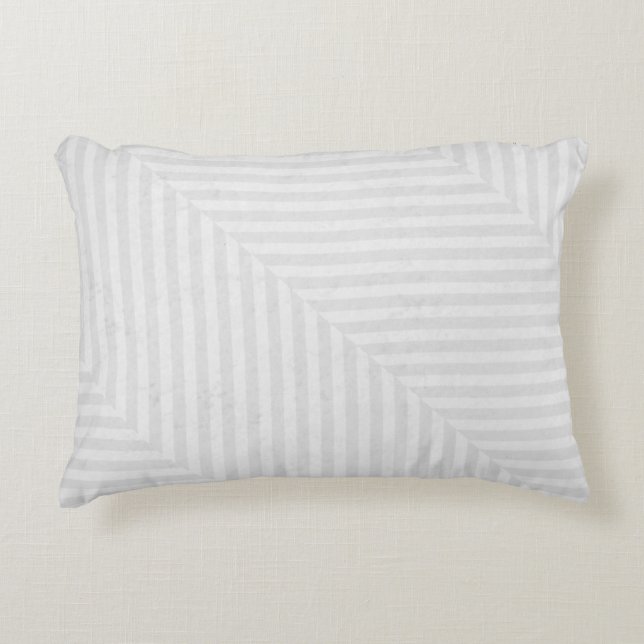 Striped pattern paper background decorative cushion (Front)
