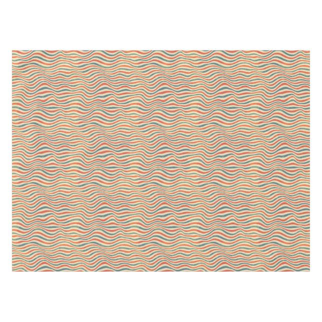 Striped pattern tablecloth (Front (Horizontal))