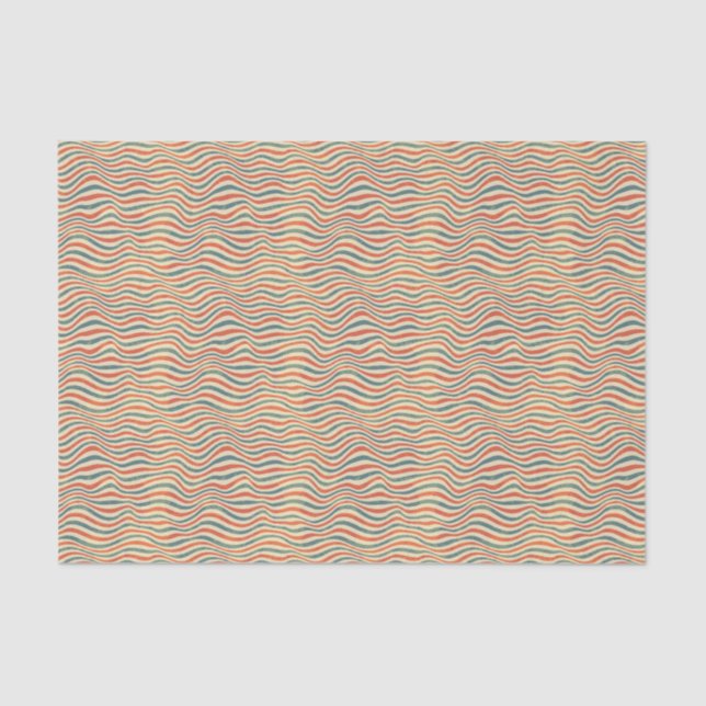Striped pattern tissue paper (Front)