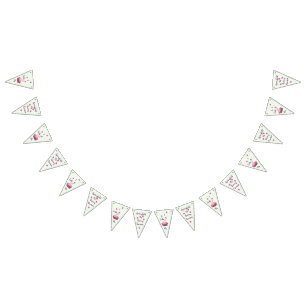Striped Pie Eating Contest Bunting