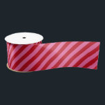 Striped Pink and Red Satin Ribbon<br><div class="desc">Pink and red striped ribbon great for Christmas gifts,  Valentine's day gifts and more.</div>