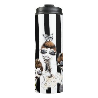 Striped Pixies Travel Cup