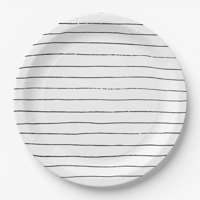 Striped plate (Front)