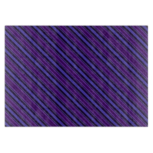 Striped Purples Cutting Board