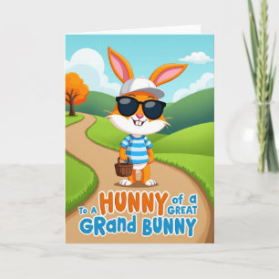 Striped Rabbit Adventure Card