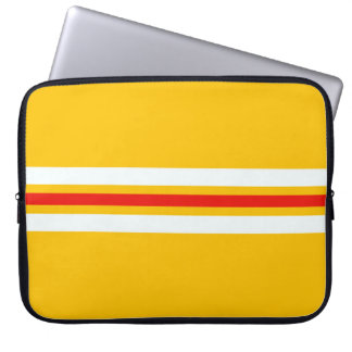 Striped Retro Stripes Pattern Laptop Sleeve