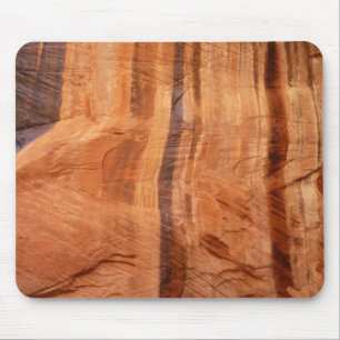 Striped Rock of Double Arch Alcove II at Zion Mouse Mat