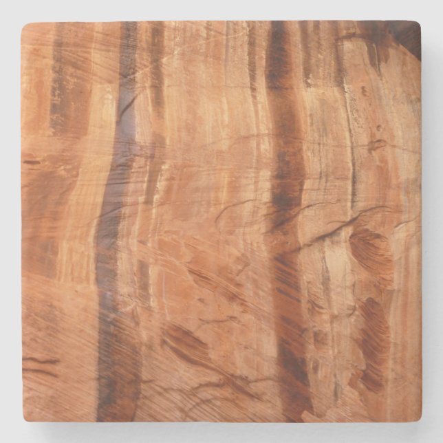 Striped Rock of Double Arch Alcove II at Zion Stone Coaster (Front)