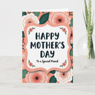Striped Special Friend Card