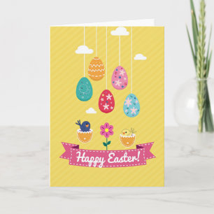 Striped Spring Celebration Card