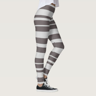 Striped Summer Women's Clothing  Leggings