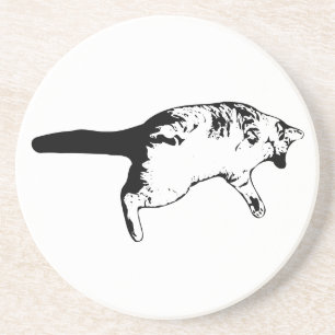 Striped Surprise for Your Table Coaster
