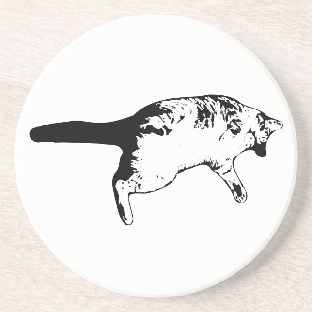 Striped Surprise for Your Table Coaster (Front)