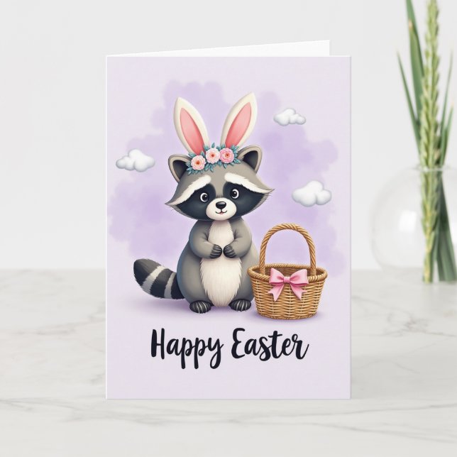 Striped Tail Celebration Card (Front)