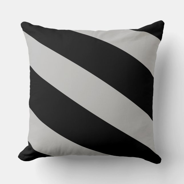 Striped Throw Pillow (Front)