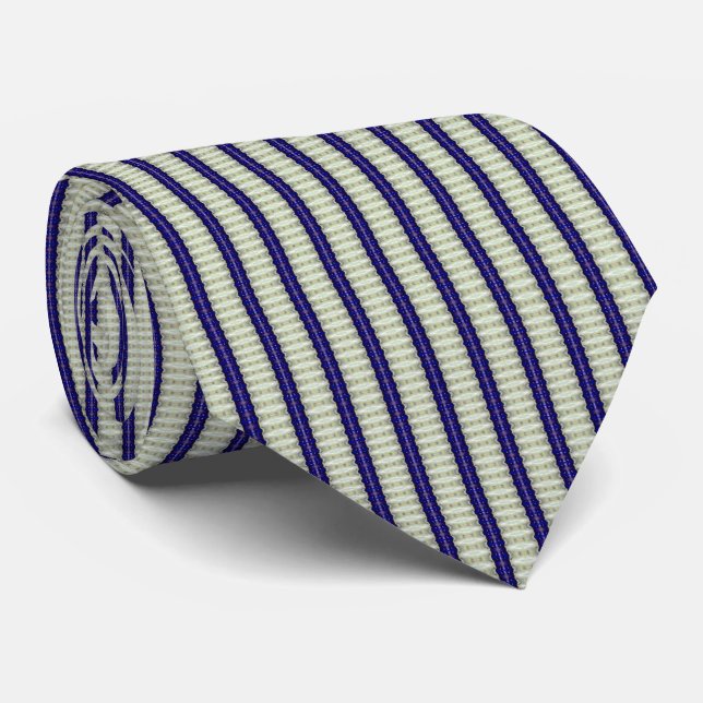 Striped Tie (Rolled)