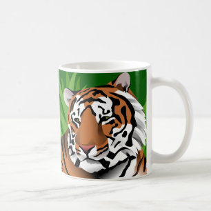 Striped Tiger Coffee Mug