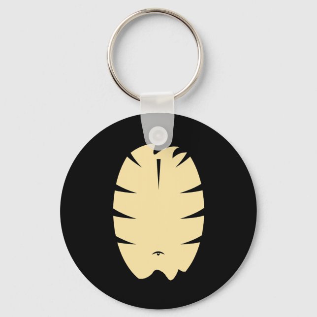 Striped Tiger Halloween Costume Party Diy Animal C Key Ring (Front)